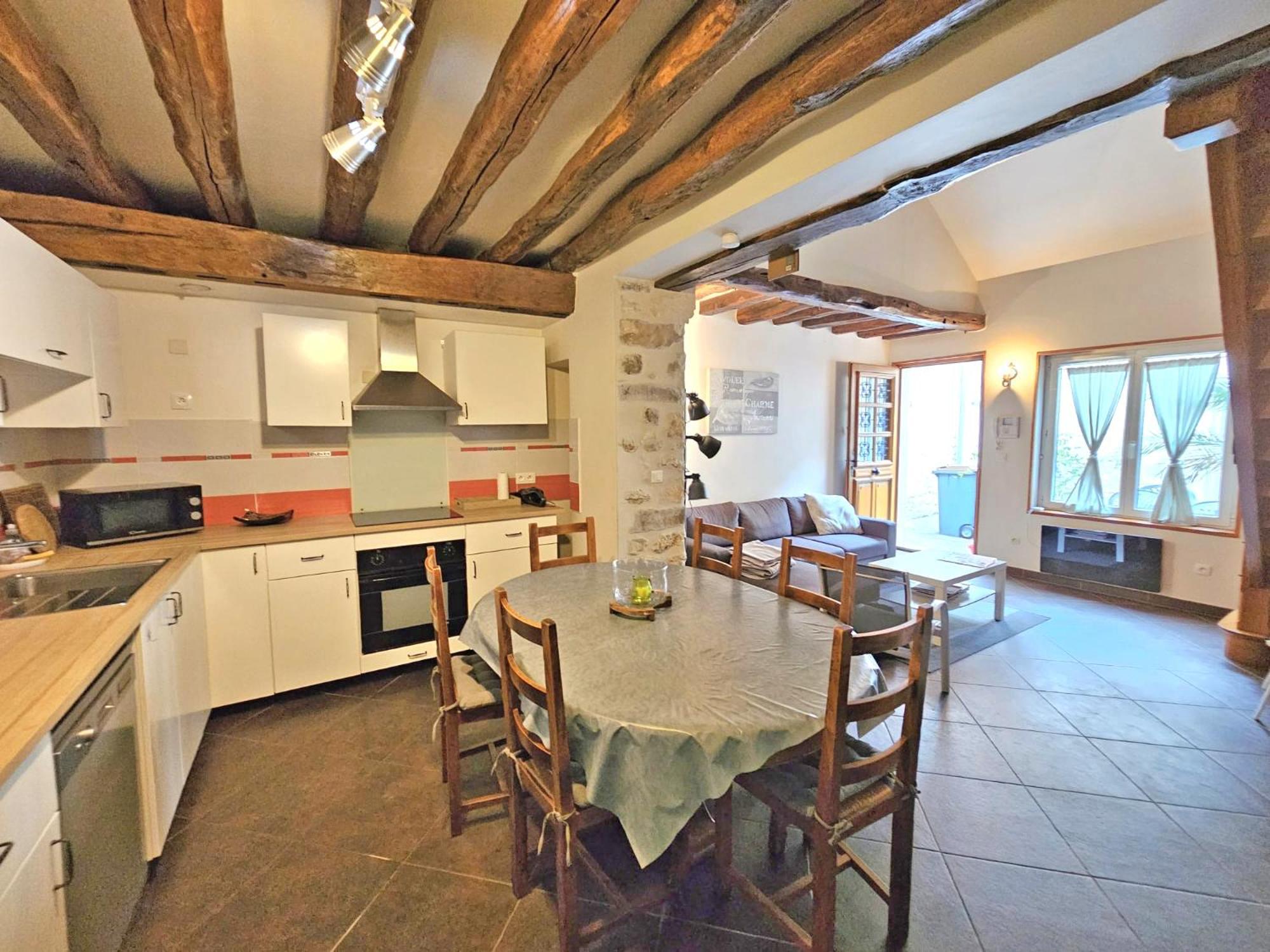 Triplex Sisley - Maison Atypique Avec Cour Exterieure Moret-sur-Loing Dış mekan fotoğraf